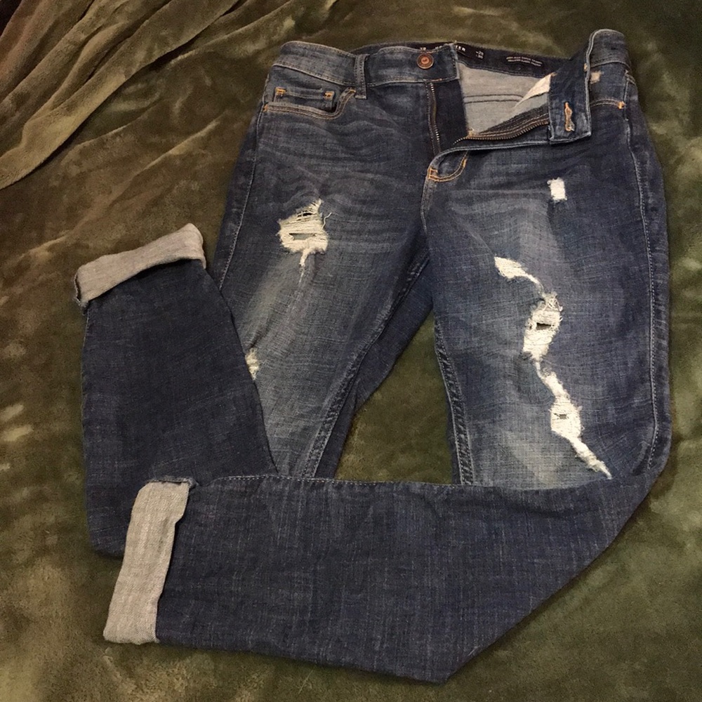 Hollister Dark skinny jeans